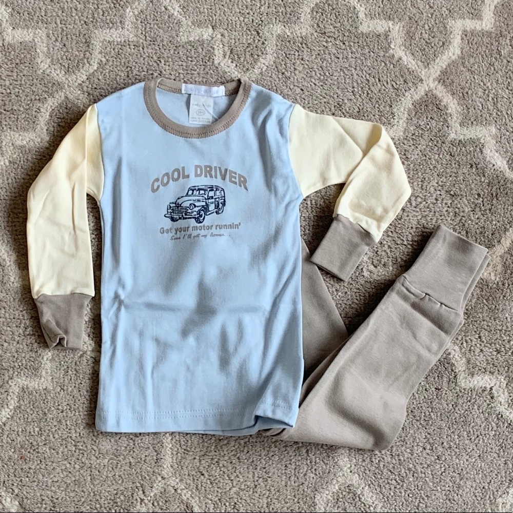 NWT Baby Steps Pajama set